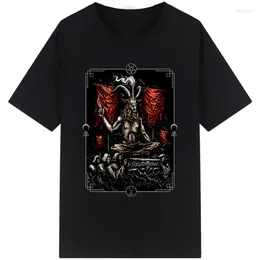 メンズTシャツ到着cthulhu mythos神話の言葉で説明できないモンスタークリエイティブグラフィック印刷物ユニセックスユニークなストリートウェアティー