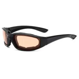 Nya utomhuscyklingsglasögon för män och kvinnor Skidåkning Lökglasögon CS Taktiska solglasögon Sportsvamp solglasögon