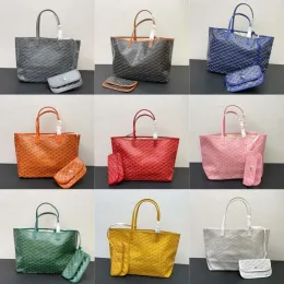 Luxurys designer shoppingväska stor kapacitet avslappnad lady handväska tote handväska med plånbok