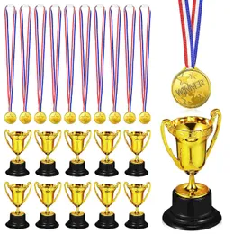 Dekorative Objekte Figuren Basketball -Spiel Medaillen Kinder Klassenzimmerpreis Beteiligung Trophäen Schüler Belohnungen 230818