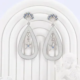 Dangle Earrings Makersland Boho Style For Women Personalized Jewellery Wholesale Jewelry Starfish Rhinestone Ladies