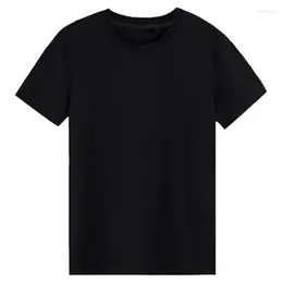 Herrdräkter B3086 Standard Blank T -skjorta Svartvita tees topp