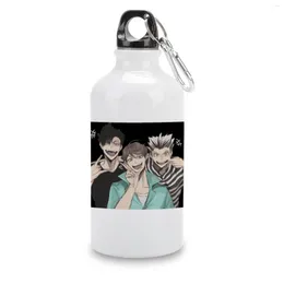 Water Bottles DIY Kettle Oya Haikyuu Sport Bottle Aluminum Tea Cups Vacuum Graphic Nerd