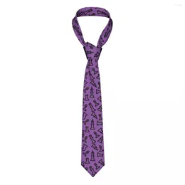 Bow slipsar söta schackbitar unisex slipsar smala polyester 8 cm klassisk hals för män kostymer tillbehör gravatas bröllopsfest