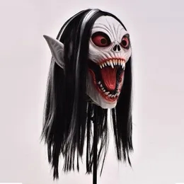 Party Masks Horror Scary Anime Witch Skull Zombie Latex Mask Masquerade Props Costumes 230818