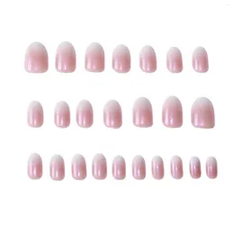 False chiodi Clear Aurora Violet manicure manicure Falso a prova di smuco per abbigliamento da ragazza abbinata