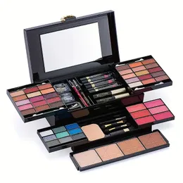 Cosmetics Box Set, 36 Colors Eyeshadow 6 Colors Blush And 4 Contouring , 2 Glitter Eyeshadow Cream, Mascara And Eyeliner Liquid , Lipstick Pen, Eyebrow Pen