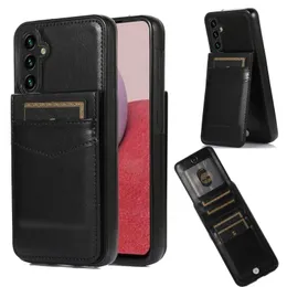 بالنسبة إلى محفظة Samsung A54 5G Wallet مع غطاء Card Leather Clasp Clasp Kickstand Cover لـ Galaxy A14 A53 A33 A52 A32 A13 A20 A30 A10 FUNDA FUNDA