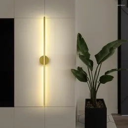ウォールランプモダンLEDライトラグジュアリーノルディッククリエイティブシンプルアルミニウムライン適切な装飾ベッドルームリビングルーム照明