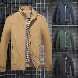 Erkek Ceketler 2023 Jacket Erkekler Moda Sıradan Gevşek Mens Ceket Spor Giyim Bombacı Kat ve Katlar Plus Boyut