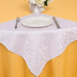 テーブルナプキン10pcs 48cmパーティーウェディングレストランバンケット用品装飾布ポリエステルディナーナプキン