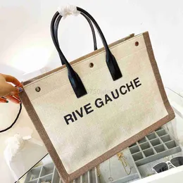 Loulou väskor toppkvalitetstrend Luxurys Designers Totes YS för Womens Rive Gauche Tote Shopping Handväskor Purse Purse Ladies Casu