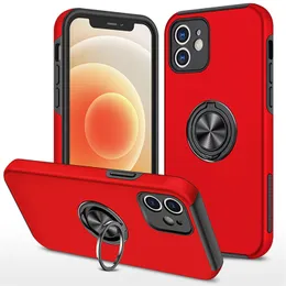 Robot Phone Case Magnet Kick -Stand Pierścień Tylna okładka Slim Protector dla iPhone'a 15 15pro 15plus 15Ultra 14 13 12 11 Pro Max XS XR 7 7p 8 8 Plus