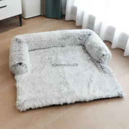 Other Pet Supplies Washable Dog Cushion Sofa Puppy Mat for Large Kitten Winter Plush Pet Bed Warm Cat Pad Removable Cover Dogs Nest with Zipper HKD230821