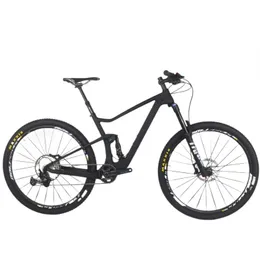 Seraph 자전거 탄소 자전거 29ER 서스펜션 마운틴 완전한 자전거 탄소 프레임 XC MTB SLX M7100 GROUPSET 12SPEED 자전거