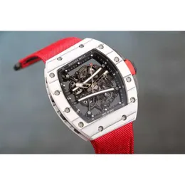 RM06101 슈퍼 클론 플라이휠 럭셔리 남성 메카닉 시계 Richa Milles Wristwatch Business Leisure RM61 다기능 자동 기계 고급 기계 케이스 3 Q0J4 H