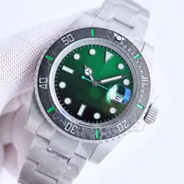 DIW factory produces custom men's watch 3135 Mechanical movement sapphire glass carbon fiber case 904 stainless steel strap super luminous