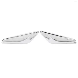 Akcesoria wewnętrzne Chrome Front Finisher Trim Fender Niezawodny odporny na zarysowania ABS Doskonała wydajność 51117338570 OEM