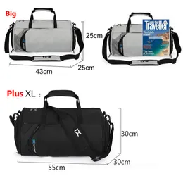 Bags IX Plus XL Large Gym Bag Fitness Bags Wet Dry Training Tas Women Men Yoga Sac De Sport For Shoes 2019 Gymtas Travel Sack XA23WA