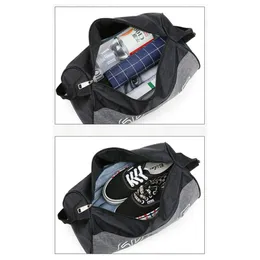 Briefcases Men's Travel Bag For Fitness Gym Cheap Weekend Sportswear Athletics Handbag Large Nylon Training Clothing Shoulder Sports Bolsas
