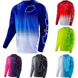 2023 NOWOŚĆ MOTOCROSS JERSEY MOTORCYCL T-shirt Downhill T-shirt Spring Summer Extreme Sports Tchodowe T-shirty z długim rękawem