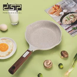 Pannor Maifan Stone Frey Pan Nonstick Home Breakfast Pot Induction Cooker Gas Stove Fried Steak Pancake Lid