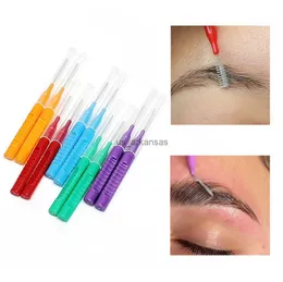 Makeup Brushes 20pcs Eyebrow Bendable Micro Brushes Disposable Microbrush Applicators Eyelash Extension Eyelash Glue Cleaning Brush Makeup HKD230821