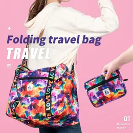 Taschen Playing Foldable Travel Sports Bag große Kapazität persönliche Artikel Aufbewahrungstaschen mit Gepäcksack Duffel Tasche Frauen Einkaufstaschen Einkaufstaschen