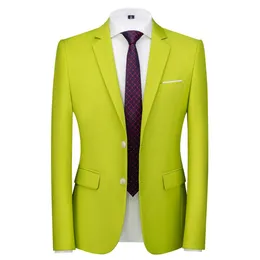 16 färger blazers män slim fit affärs blazers jacka formell kontor avslappnad smal passform blazer 6xl stor storlek formell kostym jacka 220409261n