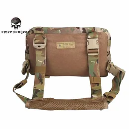 Сумки Emerson Tactical Combat Chest Recon Kit Bag EmersonGear MultiPurpose Utility Скрытая сумка для инструментов для страйкбола Спорт на открытом воздухе