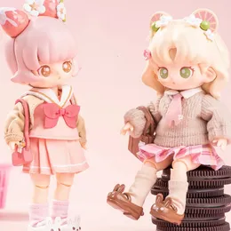 Blind box Teennar Sakura Jk Series Ob11 112 Bjd Dolls Box Mystery Toys Cute Anime Figure Ornaments Girl Gift Collection 230818