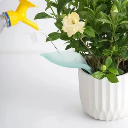 Plant Pot Watering Funneys Forma da folha Dispositivos de rega planta para plantas internas e externas Supplies de jardim de água floresce