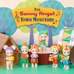 Besti Blind Sonny Angel Mystery Box Halloween Collezione Town Musician Firy Tale Serie Anime Figure giocattoli Cartoon Surprise 230818