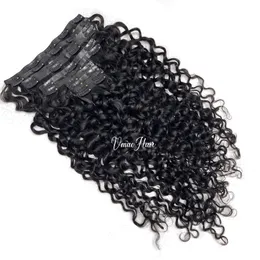 VMAE Clipless di qualità premium in clipins Virgin Human Hair Extensions Water Wave Wai