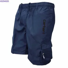 Coot 2023 Été Nouveaux shorts pour hommes Mode Outillage Marque Carhart Style militaire Multi Poche Travail Loisirs Pantalon Fiess en plein air Iyoe