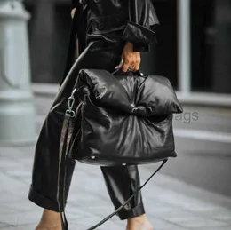 tote bag Designer Brand Apron Women's Handbag Cotton Shoulder Cross Body Bag Luxury Pu Leather Bedding Bag 2023 Winter Plaza Sac caitlin_fashion_bags