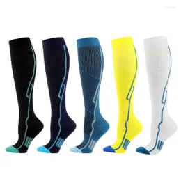 Women Socks Knee High Long Compression Men 20 - 30 MmHg For Running Recovery Travel Anti Fatigue Pain Relief Varicose Veins