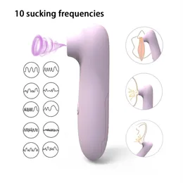 Kraftfull sucker klitoris suger vibrator kvinnlig klitorisan nippel oral vakuumstimulator massager sex leksaker vuxna varor för kvinnor