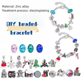 Bracciale fai -da -te set delicato kit di bracciale per perline per ragazze gioielli fatti a mano per regali di Natale