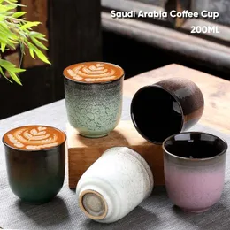 マグ1pcsセラミックコーヒーカップオフィス家庭用朝食マグミルクお茶を飲む日本語kirange cups pottery磁器230818