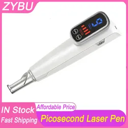 Picosecond Plasma Pen Tattoo Removal Defects Blackhead Skin care Beauty Tool Red Blue Light Therapy Tattoo Scar Mole Freckle Removal Dark Spot Remover