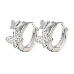 Stud Earrings Design Women Fashion Zircon Butterfly For Party Decoration Gifts Mom Accessories