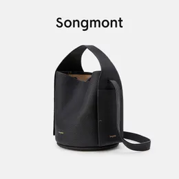 Songmont Bag Luna Handle Purse Clutch Basket Crossbody Song Handbag Bucket Bags Designer Underarm Hobo Shou lder Axillary Bag Luxury Large Totes Half Moon