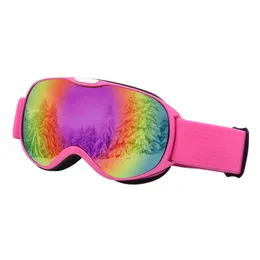 Ski Goggles Kids Glasses Anti fog Double Layer Lens Child Big Skiing Boy Girls Snowboard Winter Sports Snow Eyewear for Age 4 14 230821