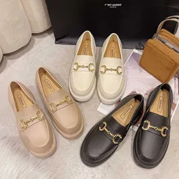 Kadın Loafers platformu kalın taban İngiliz tarzı lolita alçak topuklu Mary jane ayakkabıları beyaz jk üniforma ayakkabıları kadın gündelik tek ayakkabı 230807