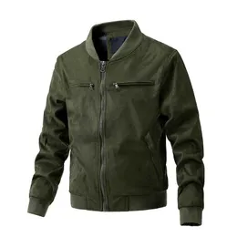 Men's Varsity Jacket: Casual Baseball Coat, Fashion Autumn Outerwear,  Vintage Military Style, Khaki, Green, Black Plus Sizes Available