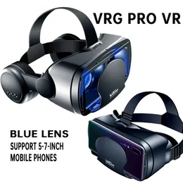 VRAR Accessorise VRG Pro VR Realidade仮想3DメガネボックスステレオヘルメットヘルメットヘッドセットAndroid VR Glassesスマートフォン230818のリモートコントロール