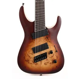 Концепт -серия Slat7p HT MS Satin Bourbon Burst Burst Электро -гитара, как и с картинками