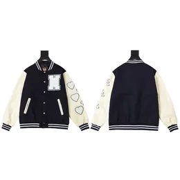 Designer 2023 Men's Designer Jacket Men's Coat Flight Jacket Baseball uniform Letter C Embroidered Comfortable Pearl buckle Stylish men's coat