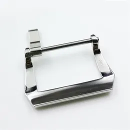 22mm High Quality PAM OEM Pin Buckle Silvery Steel PRVI Screw Tang Buckle for PAM Rubber Leather Watchband Strap238e